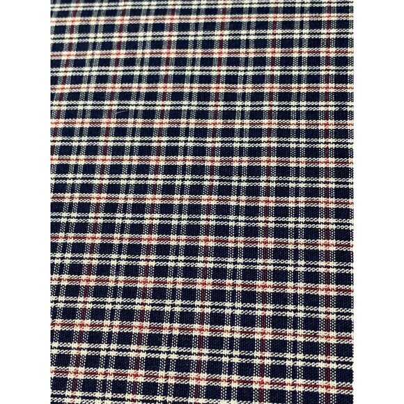 Plaid Cotton Fabric 1/2 Yard 62" Wide Checkered Pattern For Sewing & Crafts - Picture 2 of 4